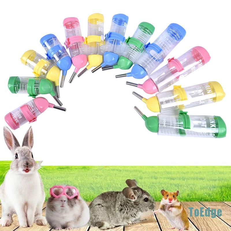 1 Bình Đựng Nước Uống Bằng Nhựa Treo Lồng Thỏ / Chuột Hamster