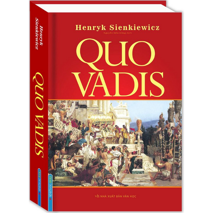 Sách - Quo Vadis (Bìa Cứng Màu Đỏ)