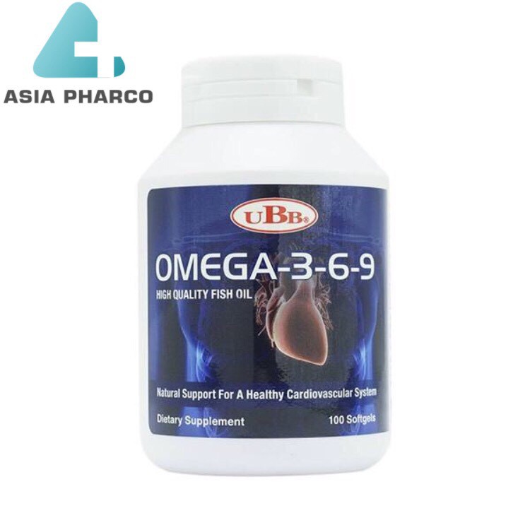Omega 3 6 9 UBB - bổ mắt , bổ não , giảm cholesterol ...