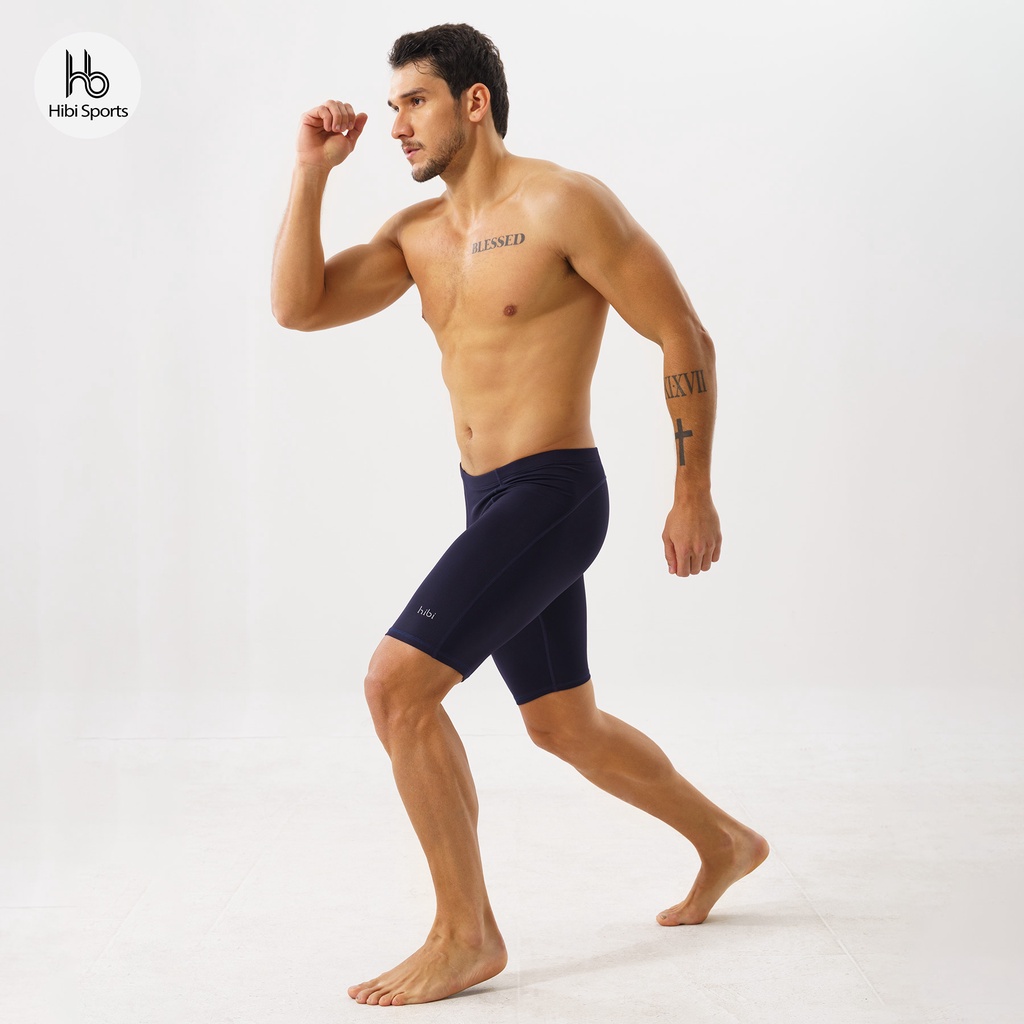 Quần bó thể thao loại đùi tập gym cho nam Hibi Sports M103