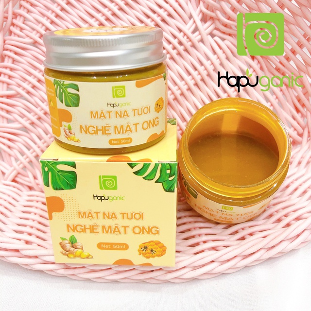 Hũ Nghệ Mật Ong HaPu Organic 50Gram