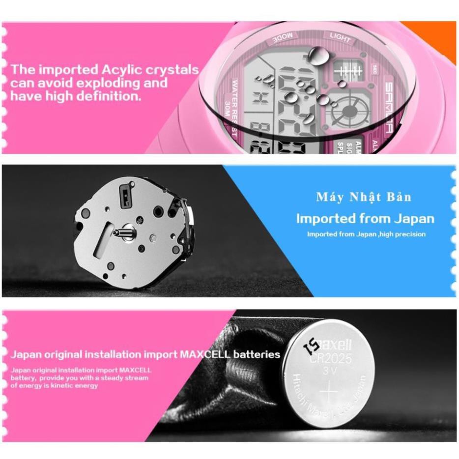 Gía khai trương_ Đồng hồ trẻ em/học sinh Sanda chống nước bền bỉ | BigBuy360 - bigbuy360.vn