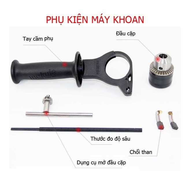 Máy khoan | Máy khoan động lực Makute | Công suất 1020W