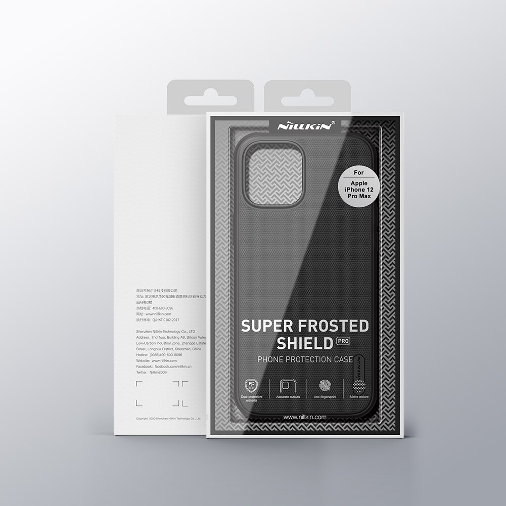 Đối với iPhone 12 Vỏ 5.8 / 6.1 / 6.5 Vỏ Nillkin Frosted Shield PC Ốp lưng cứng cho iPhone 12 Pro Max / iPhone12 Mini Case