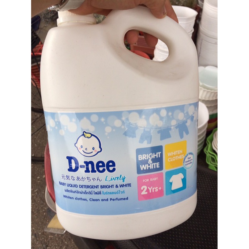 Nước giặt quần áo em bé Dnee 3000ml (Chính hãng có tem Đại Thịnh) Xuất sắc