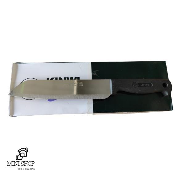 Dao Kinwi Stainless Steel Kitchen Knife Cán Nhựa Đen Dài 27cm - No.477