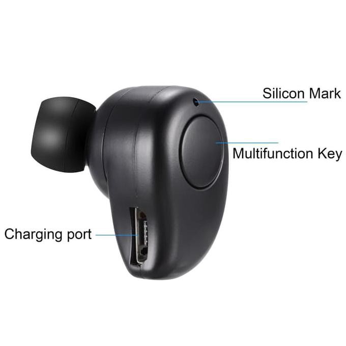 Tai Nghe Bluetooth 4.1 Mini S530 Plus - Màu Đen