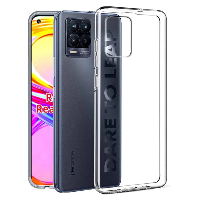 Ốp Realme 8 Pro / Realme 8 4G dẻo trong suốt (Loại A)