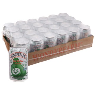 6 Lon Trà bí đao Wonderfarm ít đường 310ml