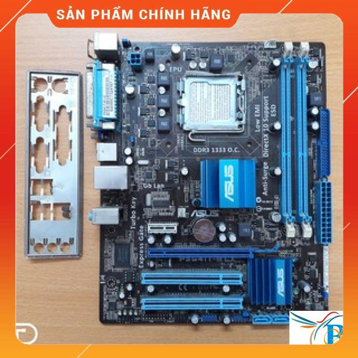 Main giga G41 DDR3 socket 775 - Main Asus G41 DDR3 gồm chặn (Tặng keo tản nhiệt) Bh 1 tháng lỗi 1 đổi 1