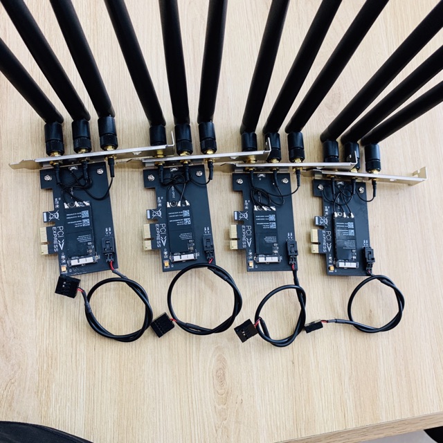Card Wifi Bluetooth Cho máy PC chuẩn PCI Express x1