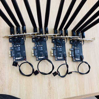 Card Wifi Bluetooth Cho máy PC chuẩn PCI Express x1