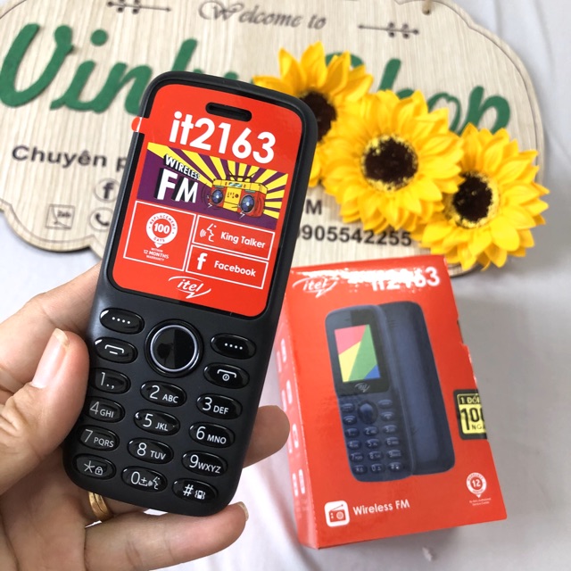 Điện Thoại itel it2163 Bảo hành 12 tháng có đọc số bàn phím | BigBuy360 - bigbuy360.vn