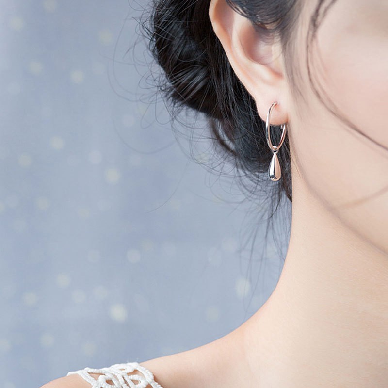 Bông tai bạc Ý s925 E6471 - AROCH Jewelry