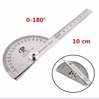 Thước đo góc 0-180 độ cao cấp