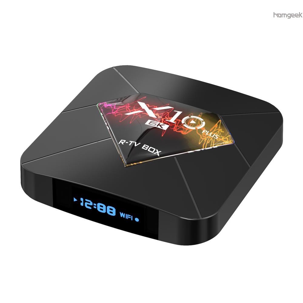 Hộp Tv Thông Minh R-Tv Box X10 Plus Android 9.0 Lõi Tứ H6 Uhd 4k Lõi Tứ 6k 4gb / 32gb 2.4g Wifi 100m Lan