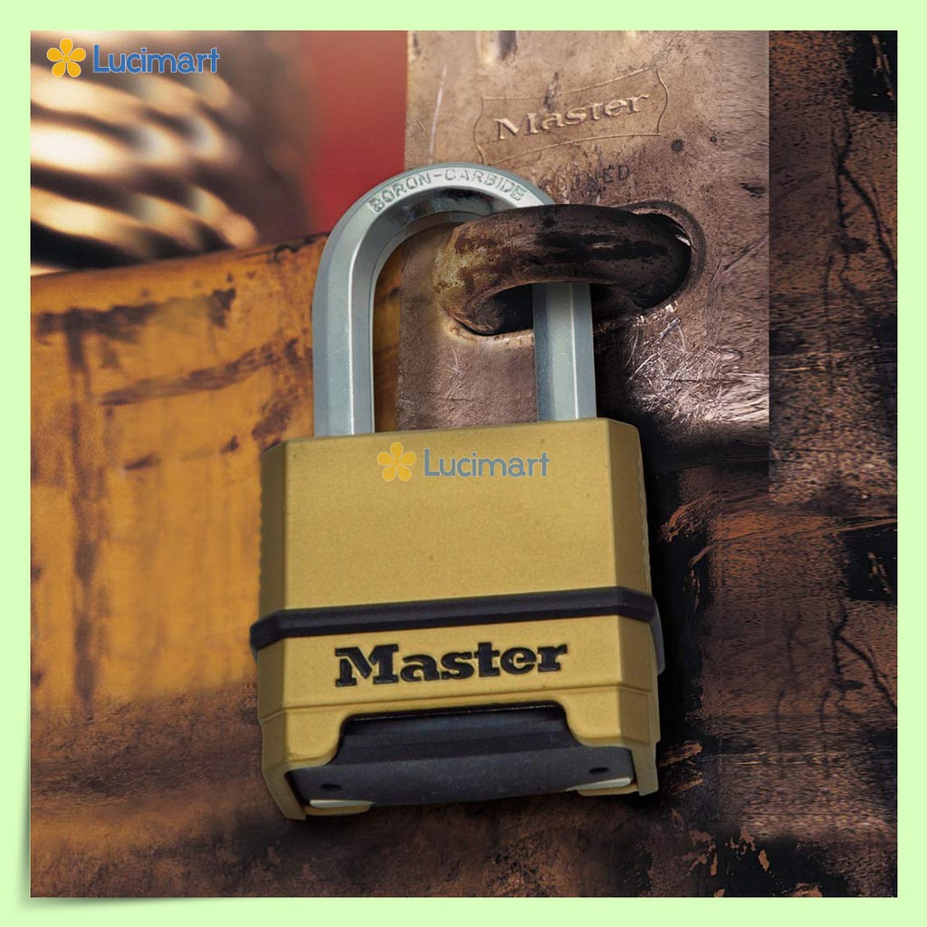 Ổ khóa chống cắt, dùng mật mã, hàng từ USA, Master Lock  M175XDLF
