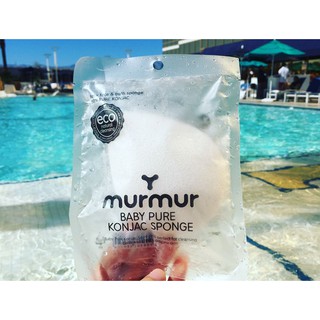 <Có Sẵn> Bông Tắm Konjac Hữu Cơ Murmur Hàn Quốc