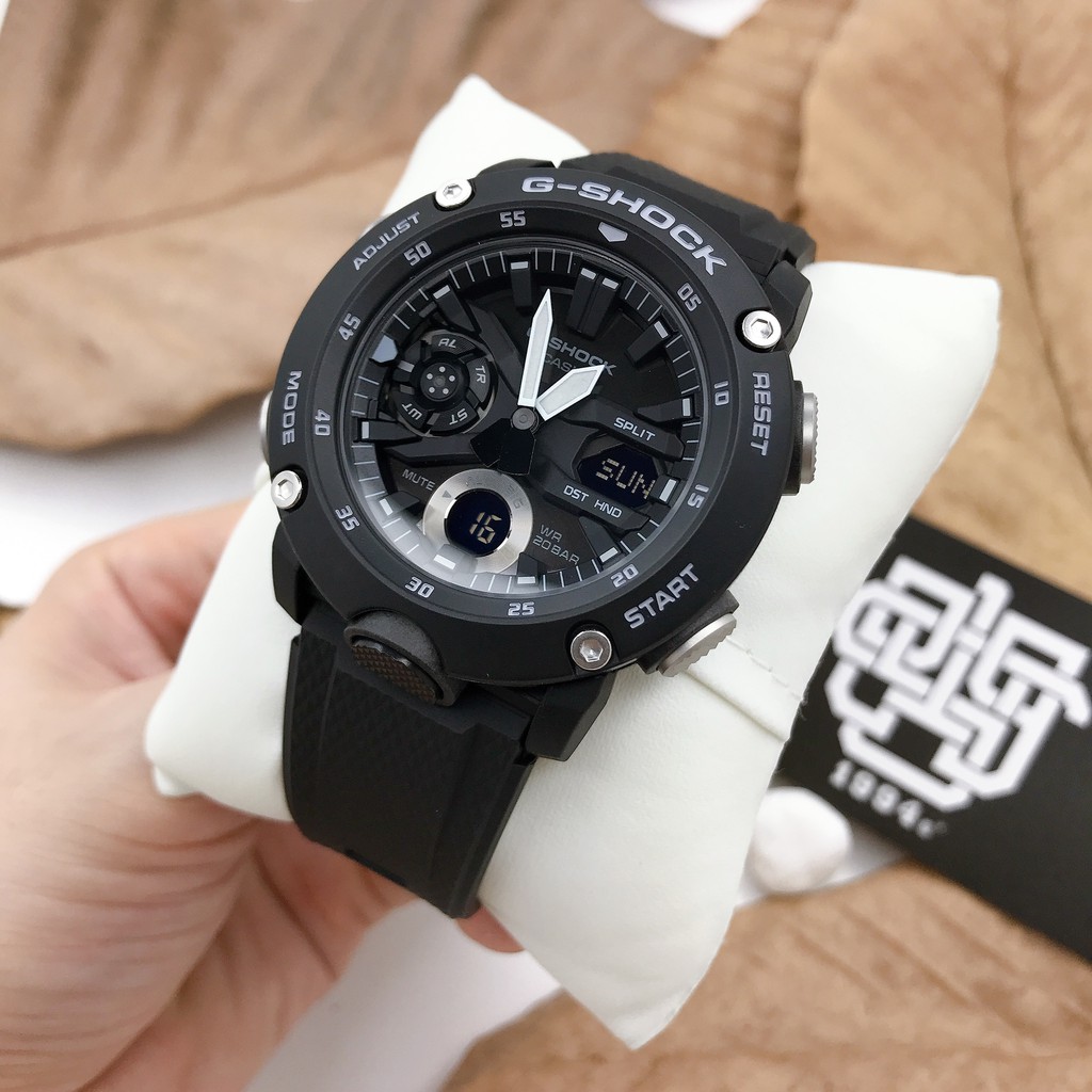 Đồng hồ nam Casio G-SHOCK GA-2000 / GA-2000S-1A chống va đập chính hãng