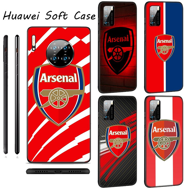 Huawei Y6P Y7A Y9A Y6 Y7 Prime 2019 2018 2017 Casing phone Soft Case LU7 Arsenal Football Club