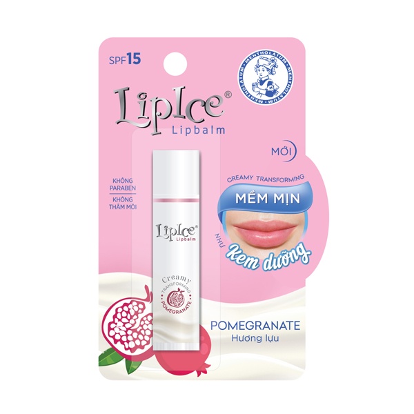 Son dưỡng môi LipIce Lipbalm không màu