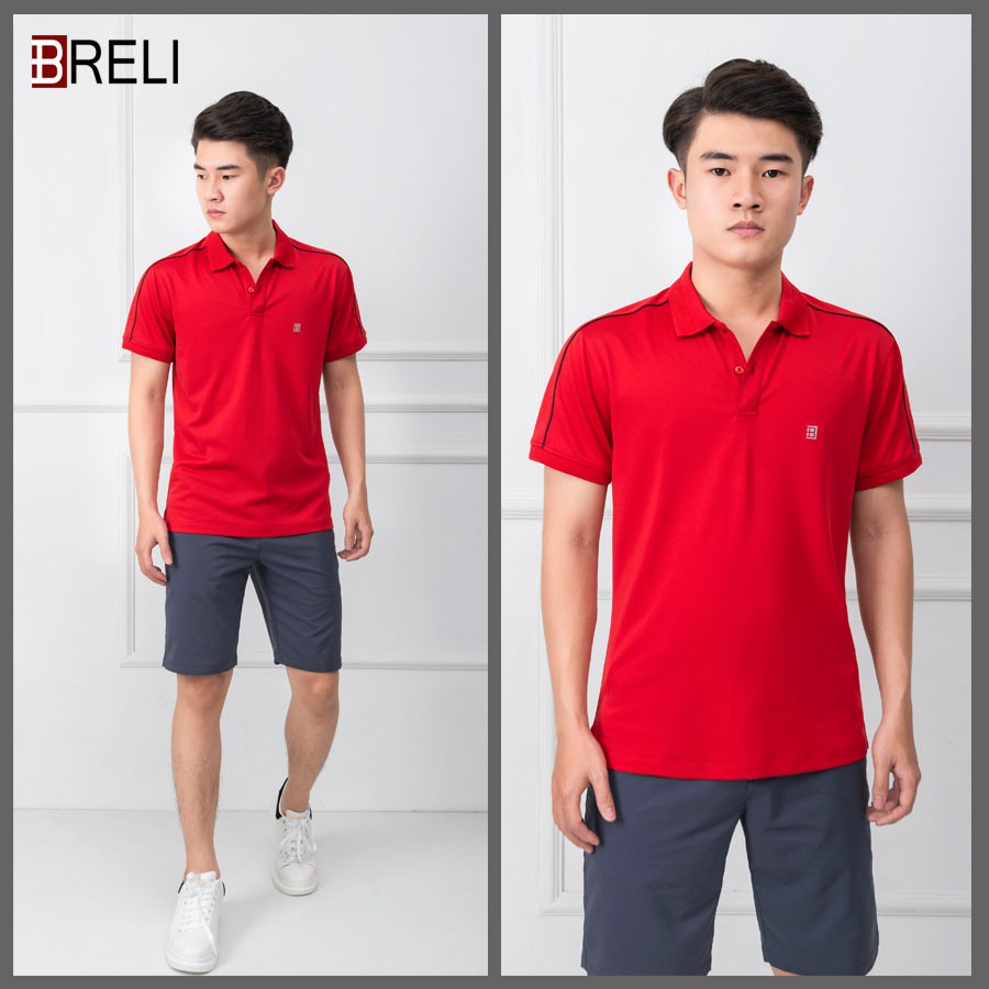 Áo thể thao nam cao cấp Breli - BAS2106-1C-BDO
