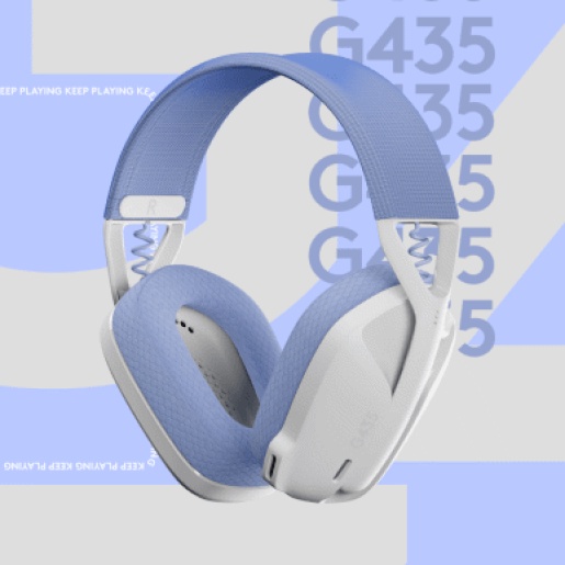 Tai nghe Logitech G435 - White Blue G435-WHT