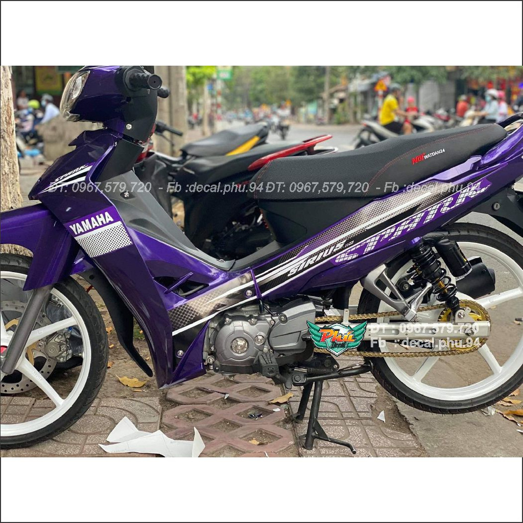 Tem Rời Sirius Tím Spark (J)