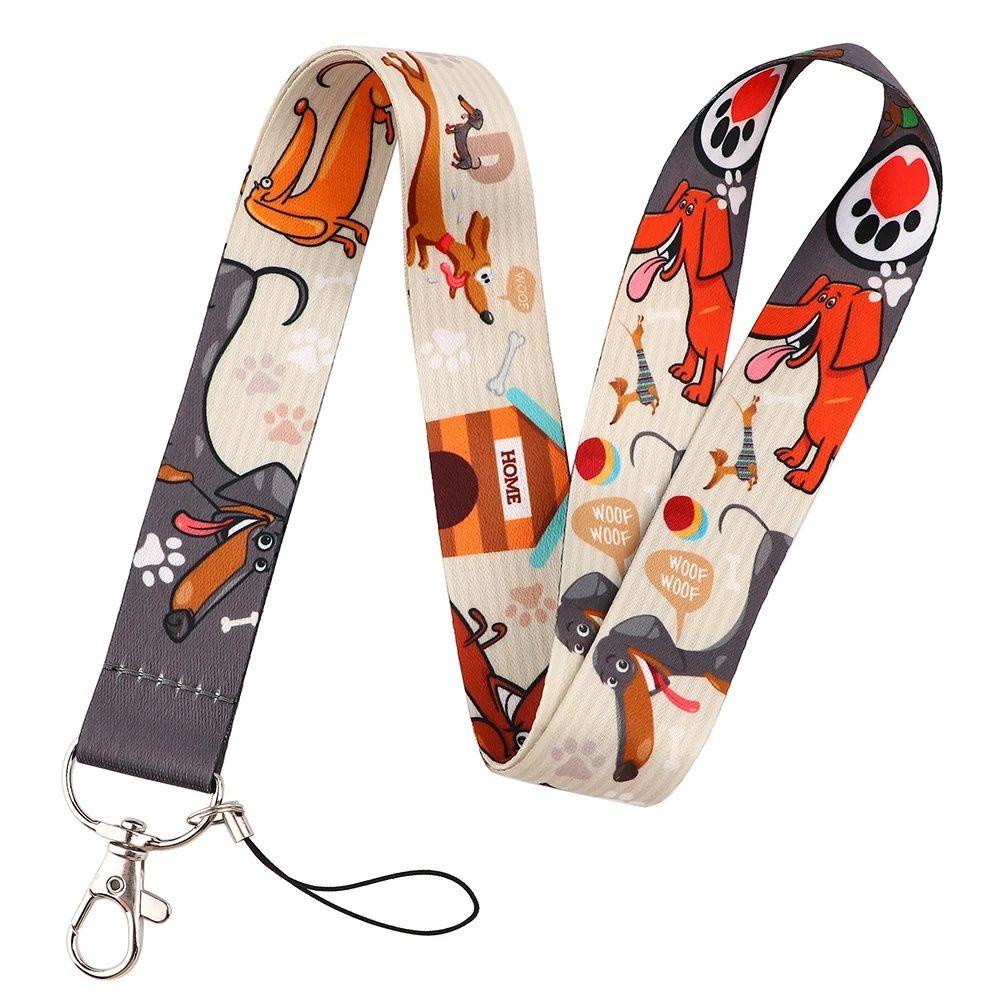 Dây Đeo Điện Thoại / Thẻ Tên / Thẻ ID Hình Máy Ảnh NORMAN Dachshund