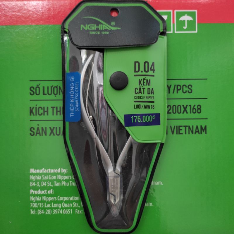 Kềm Nghĩa D04 Mũi 16 Chính Hãng