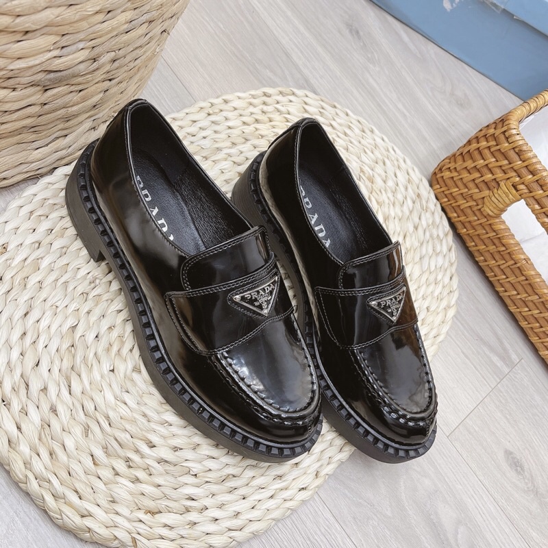 Giày Moka QUẢNG CHÂU CAO CẤP Prada da bóng