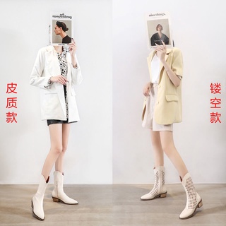 Giày Bốt Nữ Cổ Cao Thời Trang Hàn