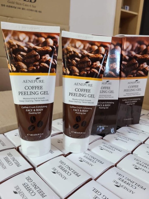 Tẩy da chết Aenepure Coffee peeling gel