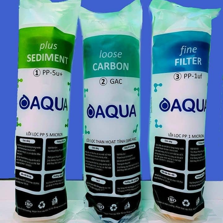 Lõi lọc nước 123 Aqua dùng cho tất cả máy lọc nước RO