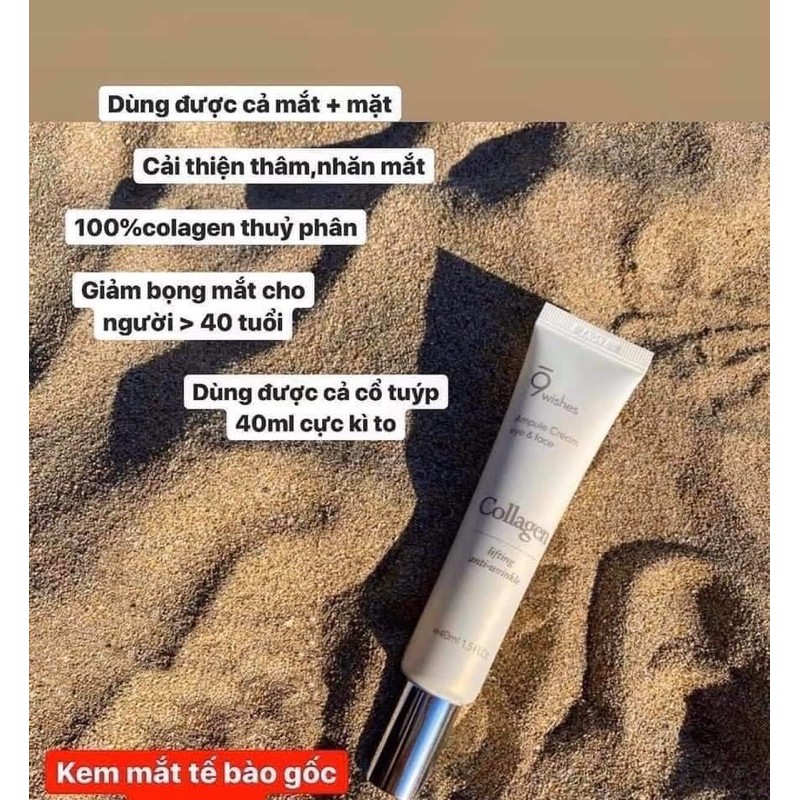 KEM DƯỠNG MẮT 9WISHES COLLAGEN CHỐNG LÃO HOÁ | BigBuy360 - bigbuy360.vn