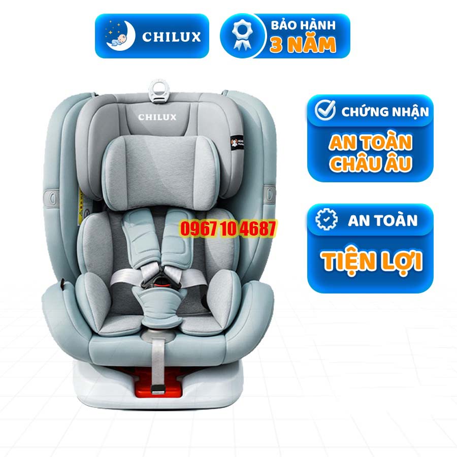 Ghế ngồi ôtô cho bé CHILUX ROY 360 An toàn, tiện lợi cùng bé đồng hành trên mọi nẻo đường