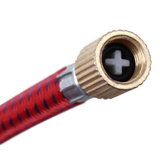 Combo Bơm xe đạp gắn xe + dây nối dài