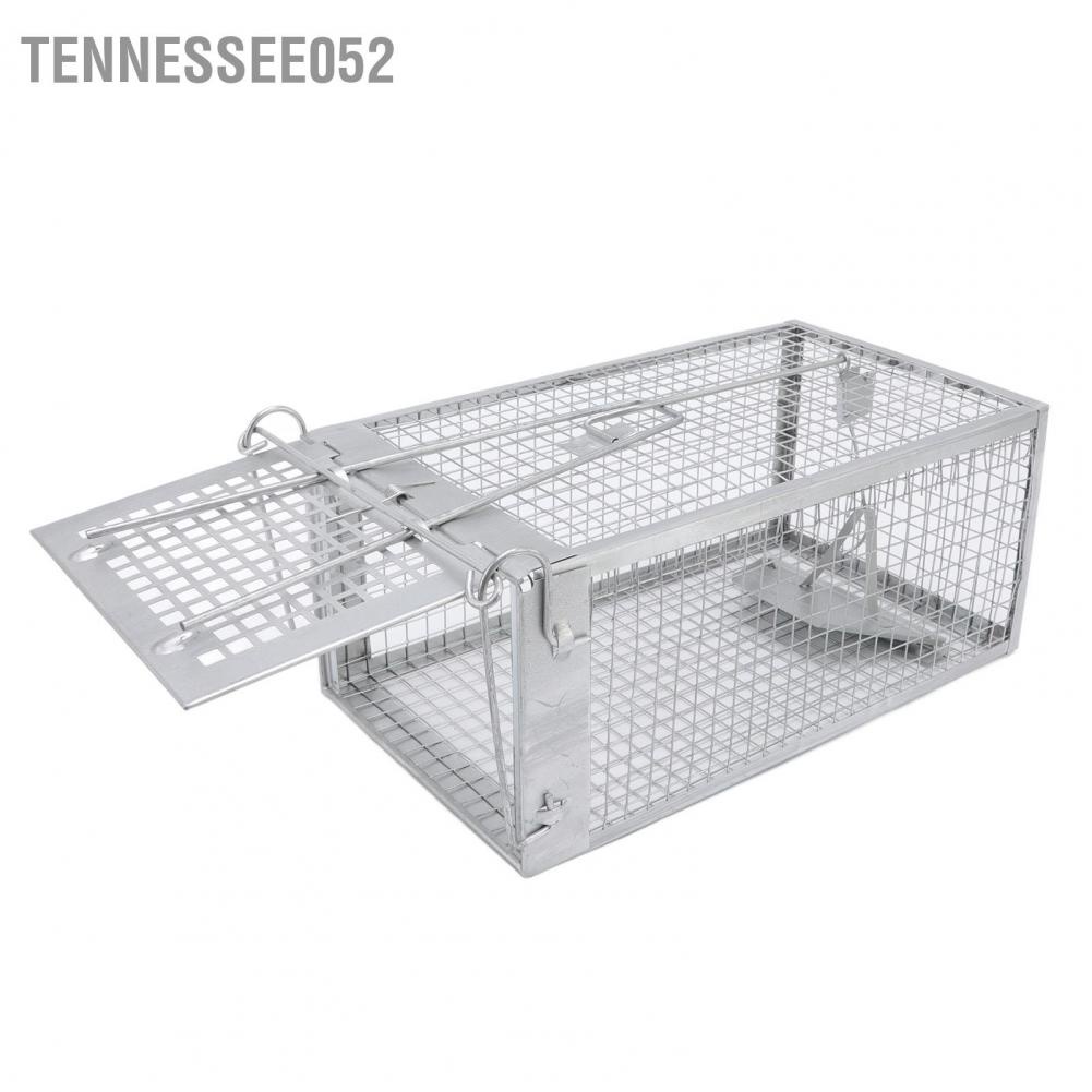 Hàng HOT Bẫy chuột lồng có thể tái sử dụng bằng sắt một cửa ngoài trời trong nhà【Tennessee052】