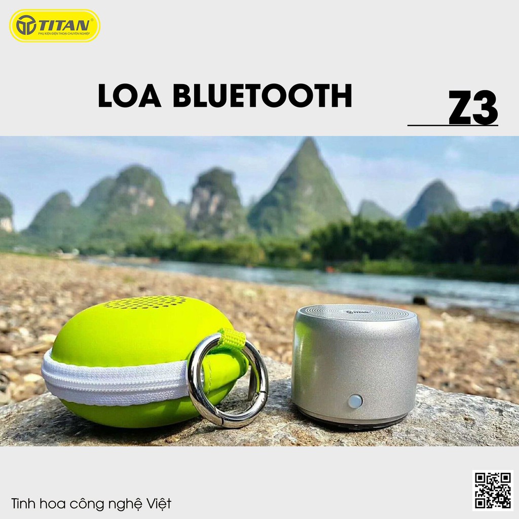 Loa bluetooth TITAN - Z3 Nhỏ gọn hiện đại, âm thanh cực đỉnh