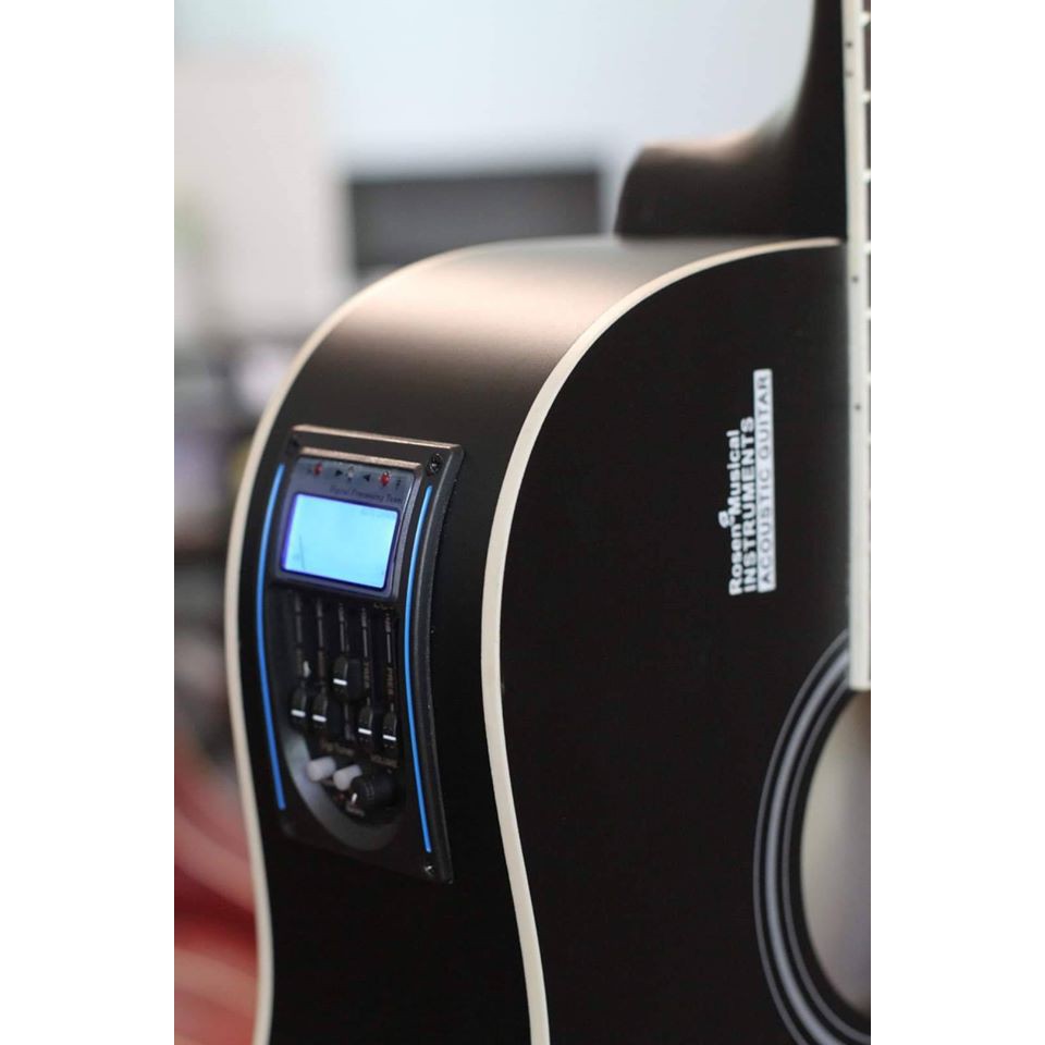 Đàn Guitar Rosen R135 Đen Tích Hợp Sẵn EQ