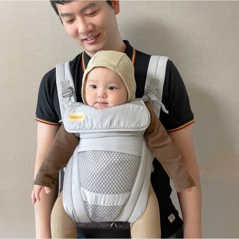 Địu Em Bé Sơ Sinh Có Đỡ Cổ Đa Năng Gọn Nhẹ, Địu lưới gấp gọn đi du lịch, Đai Địu Em Bé sơ sinh, Địu lưới thoáng khí