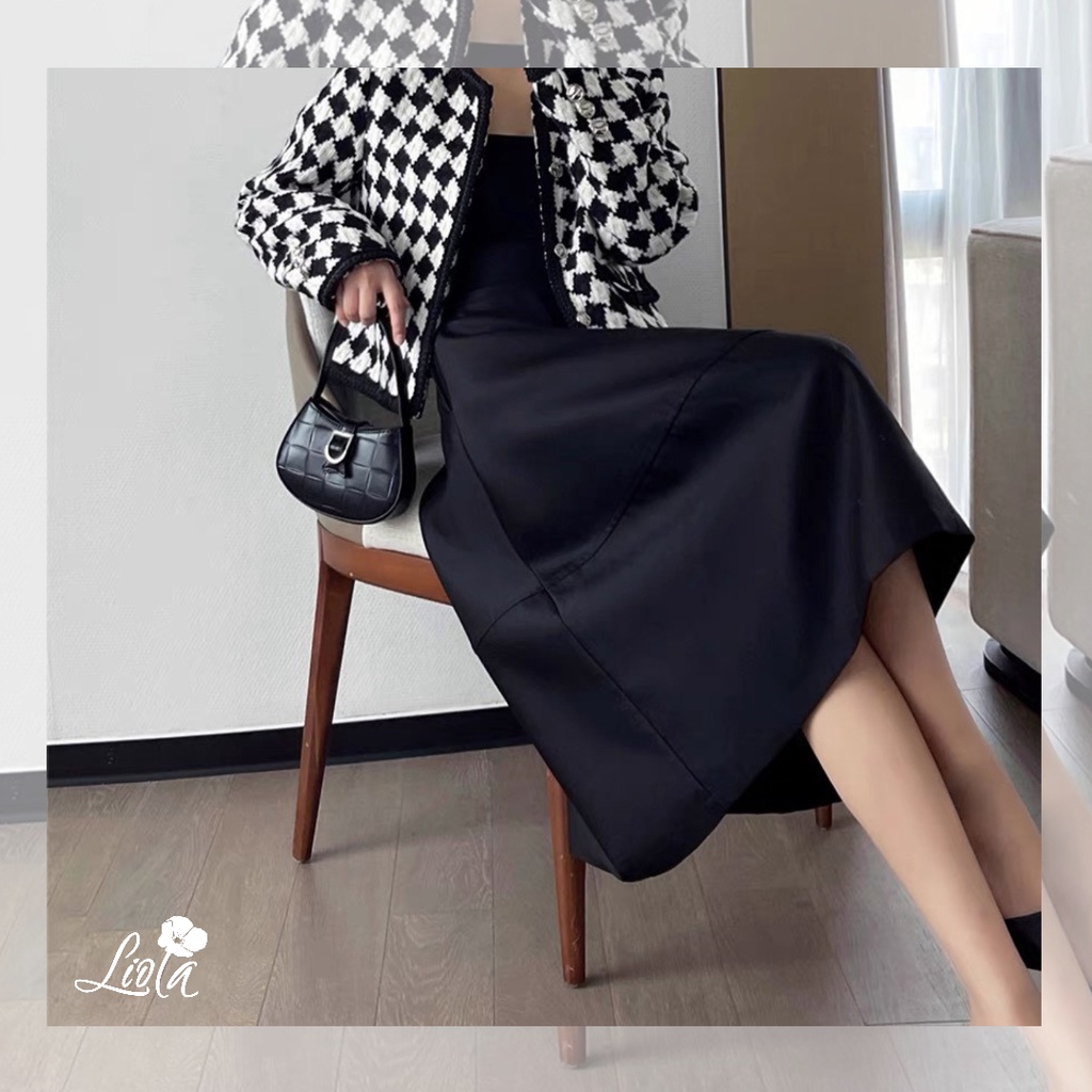 Chân Váy Xoè Thời Thượng Chất Liệu Tapta Lên Form Cực Xịn | LIOLA