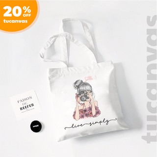 [Ảnh Thật -Vải Dày] Túi tote Vải canvas mềm Đẹp Cực Hot có khóa miệng đựng vừa a4 mẫu độc quyền