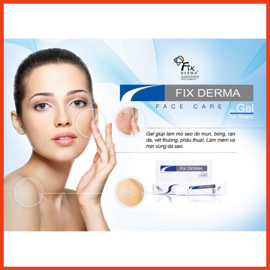 [CHÍNH HÃNG] Fixderma Gel Làm Mờ Sẹo Scar Gel 7ml