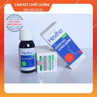 Siro HEVIHO an toàn cho trẻ nhỏ_giảm ho, long đờm (100ml)