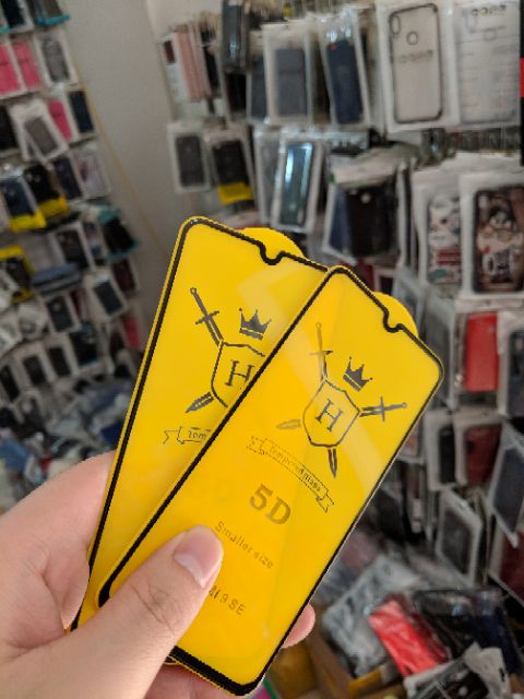 Cường lực 5D thế hệ mới Xiaomi Mi 9 SE FREESHIP Từ 50k hiệu Hoàng Đế full màn vát cạnh 2.5D viền mỏng trơn mượt