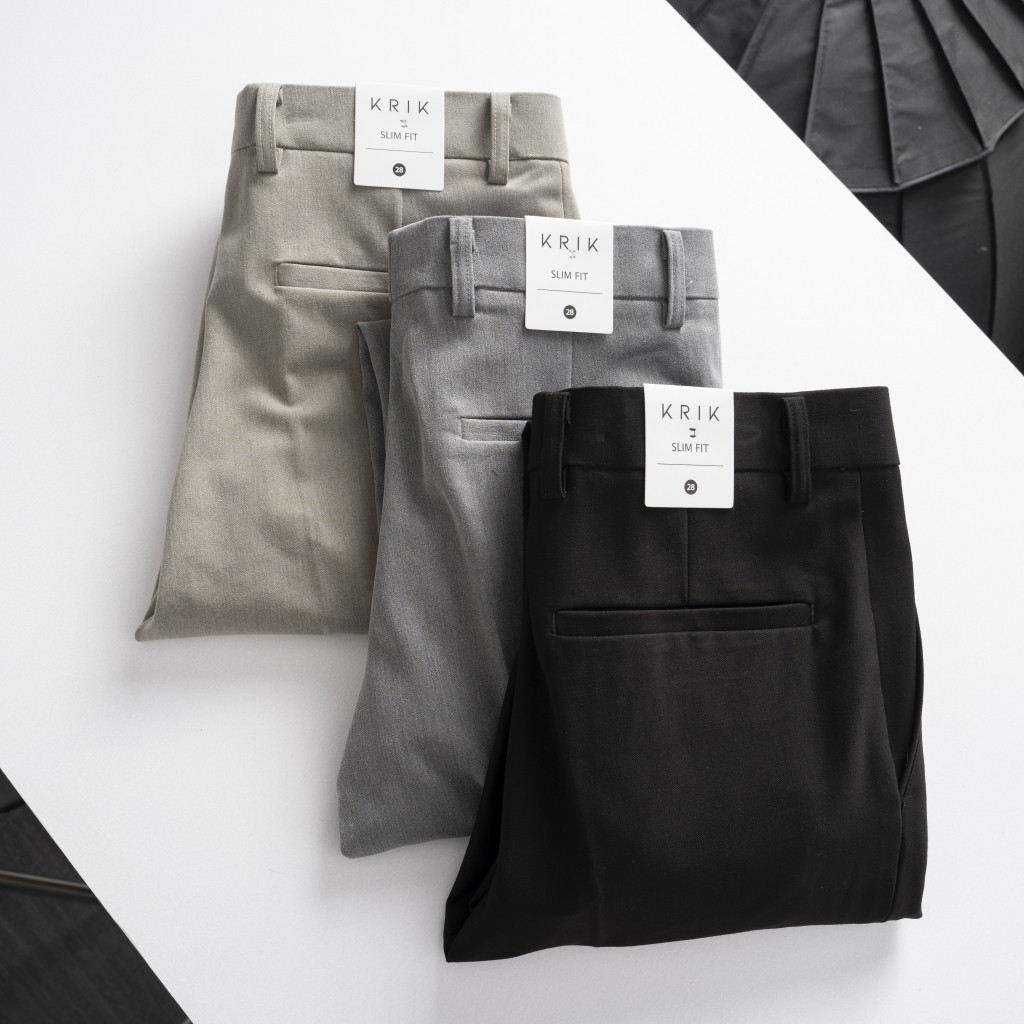 Quần Âu Nam KRIK Dáng Côn Chất Vải Mền Mịn Không Bai Không Xù 0477 | BigBuy360 - bigbuy360.vn