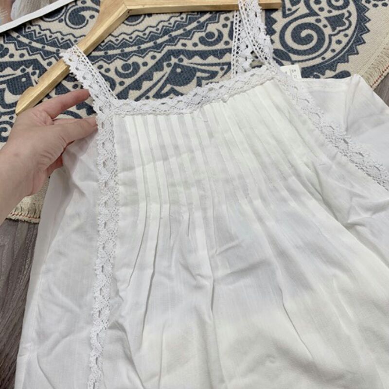 Đồ ngủ 2 dây đẹp vải voan mịn | BigBuy360 - bigbuy360.vn