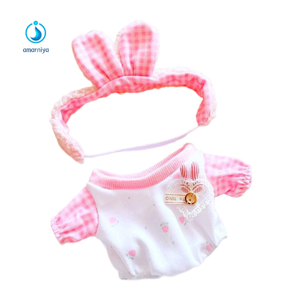 Amar Bộ Áo Liền Quần Búp Bê Mèo Xanh Dương Cà Rốt Búp Bê Thoải Mái Đáng Yêu Cho Gia Đình