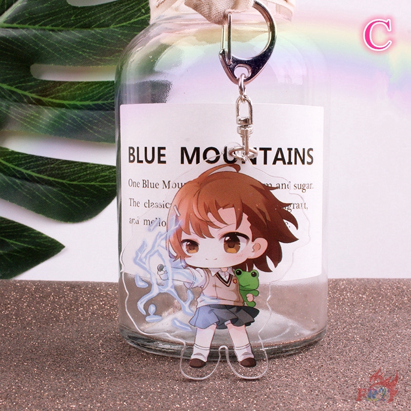 &gt;Ready Stock&lt; ❀ To Aru Majutsu no Index &amp; Toaru Kagaku no Rērugan Móc khóa ❀ Cosplay KeyRing Pendant Gifts